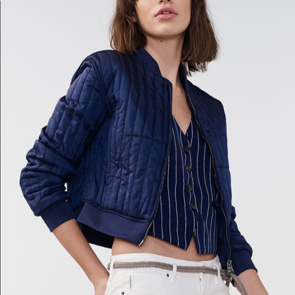 Armani Exchange Tailored Striped Vest Top XS